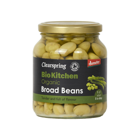 Dicke Bohnen im Glas, BIO, Clearspring, 350g